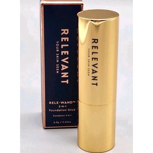 Relevant Rele-Wand Foundation Stick 3-N-1 Empower 3 Your Skin Seen 0.22 oz - Picture 6 of 6